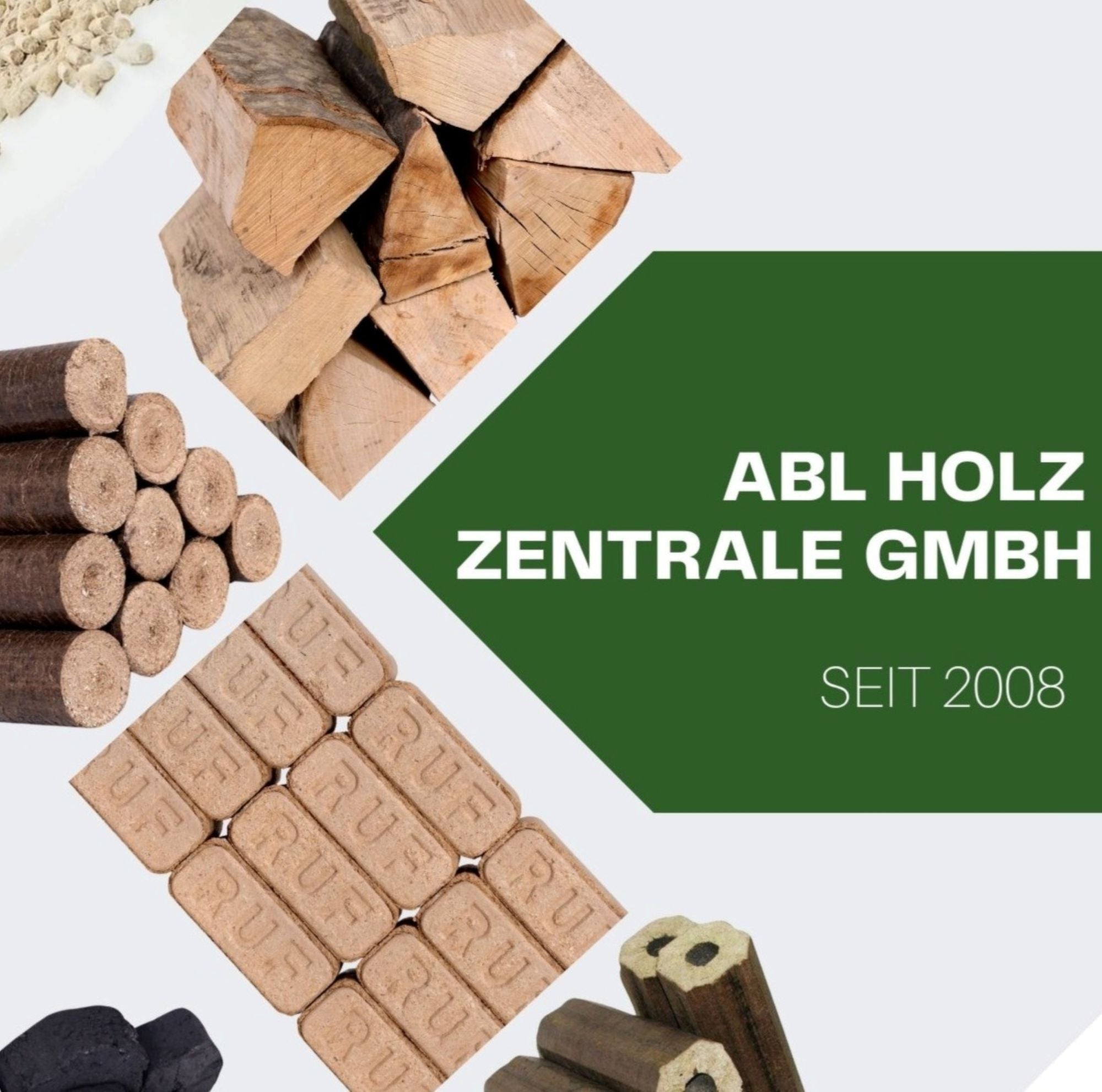Kaminholz, Holzbriketts, Pellets