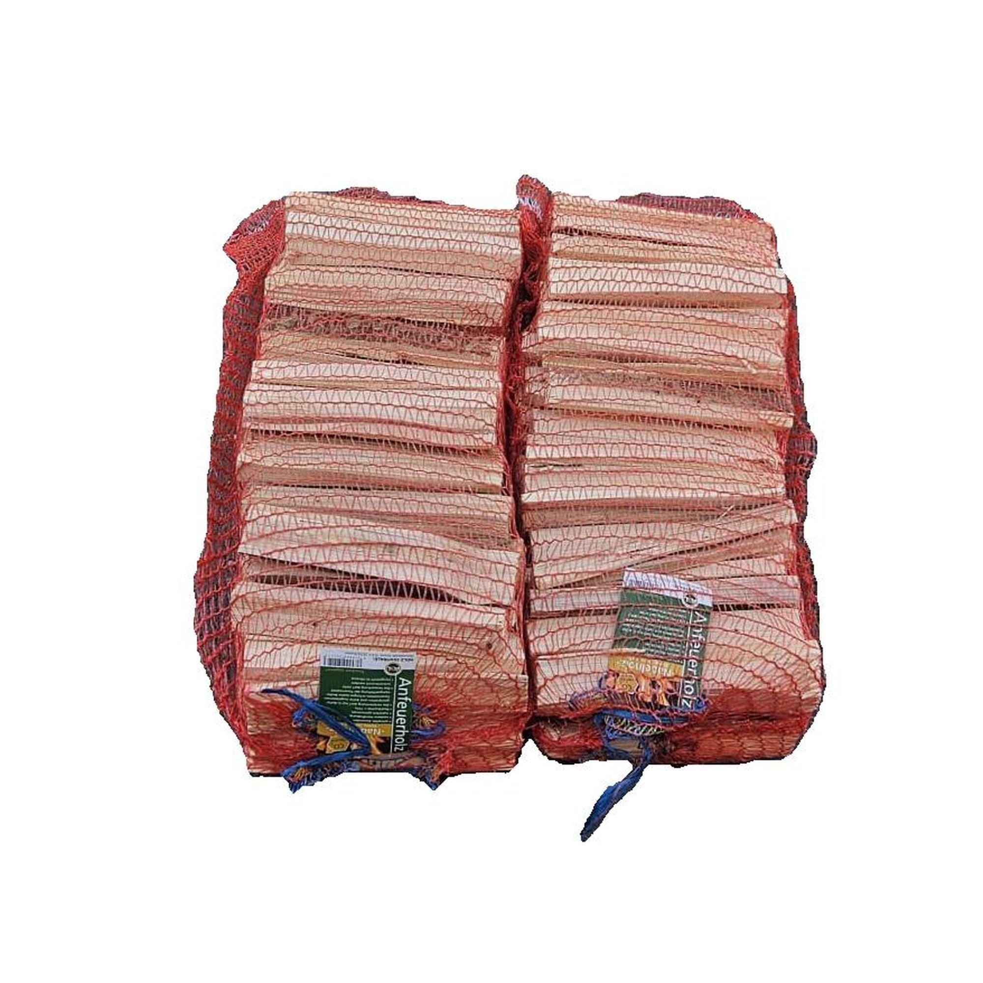 Дрова для растопки, 5 дм³ в сетке-мешке, из хвойных пород древесины