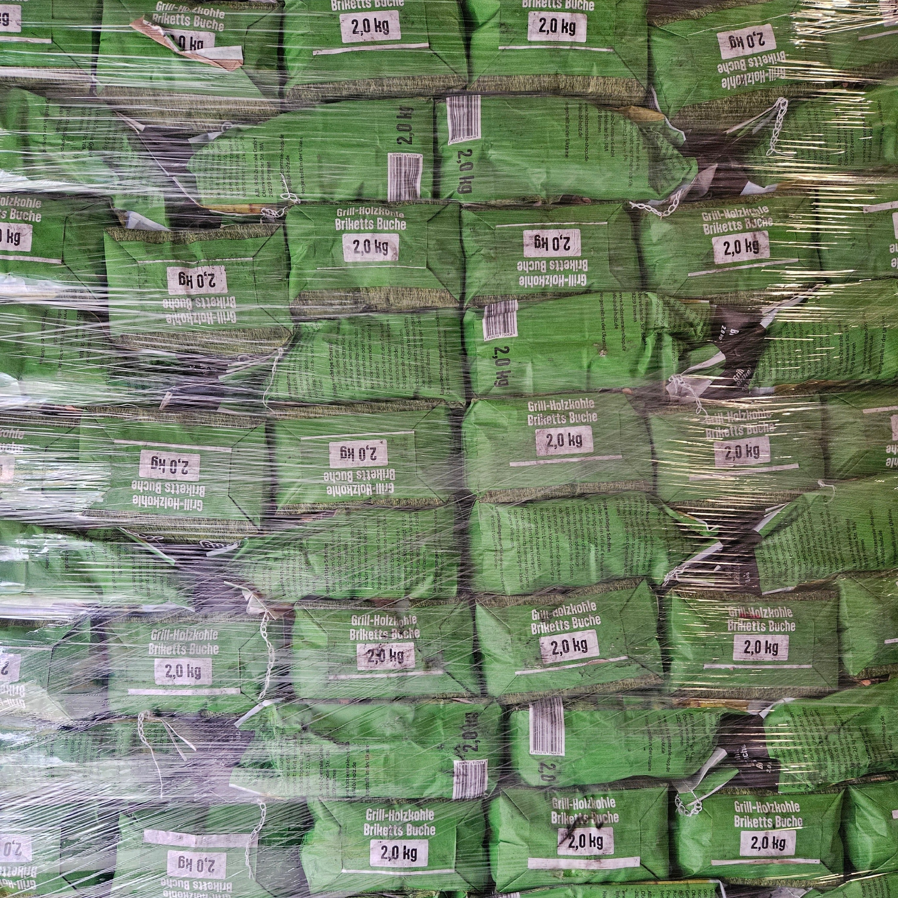 Брикеты из древесного угля для барбекю BIOGRILL®, бук, 2 кг