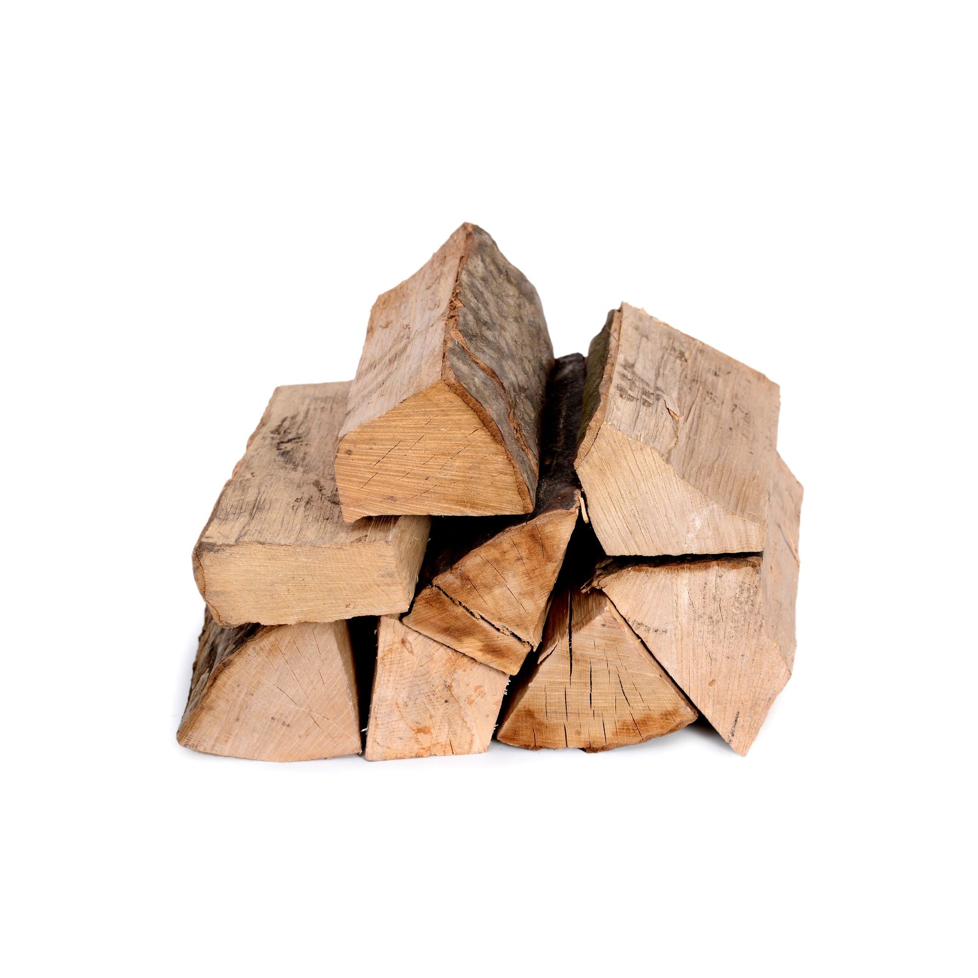 Kaminholz Laubholz-Mix 25 cm Scheitlänge, im Netzsack 12,5 dm³, kammergetrocknet & sofort brennbereit.