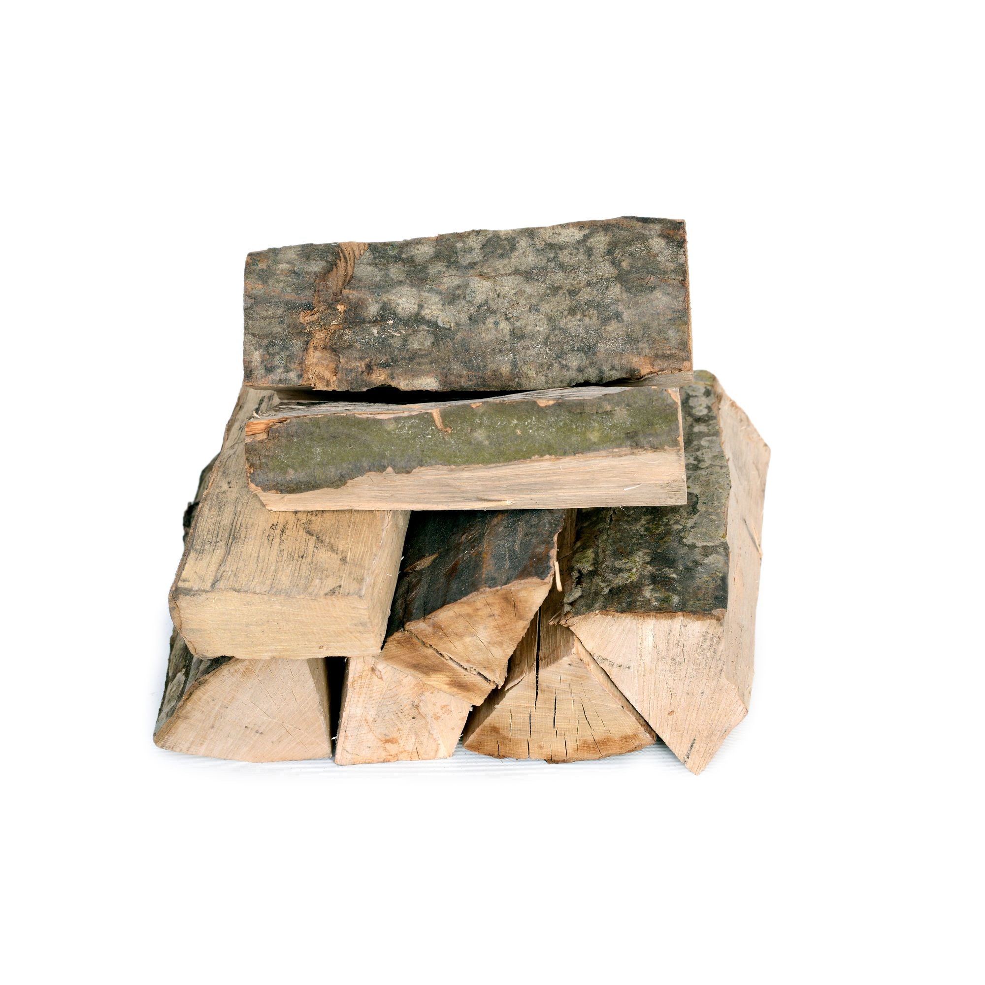 Дрова лиственные, микс, высушенные в камере, в сетке-мешке 12,5 дм³