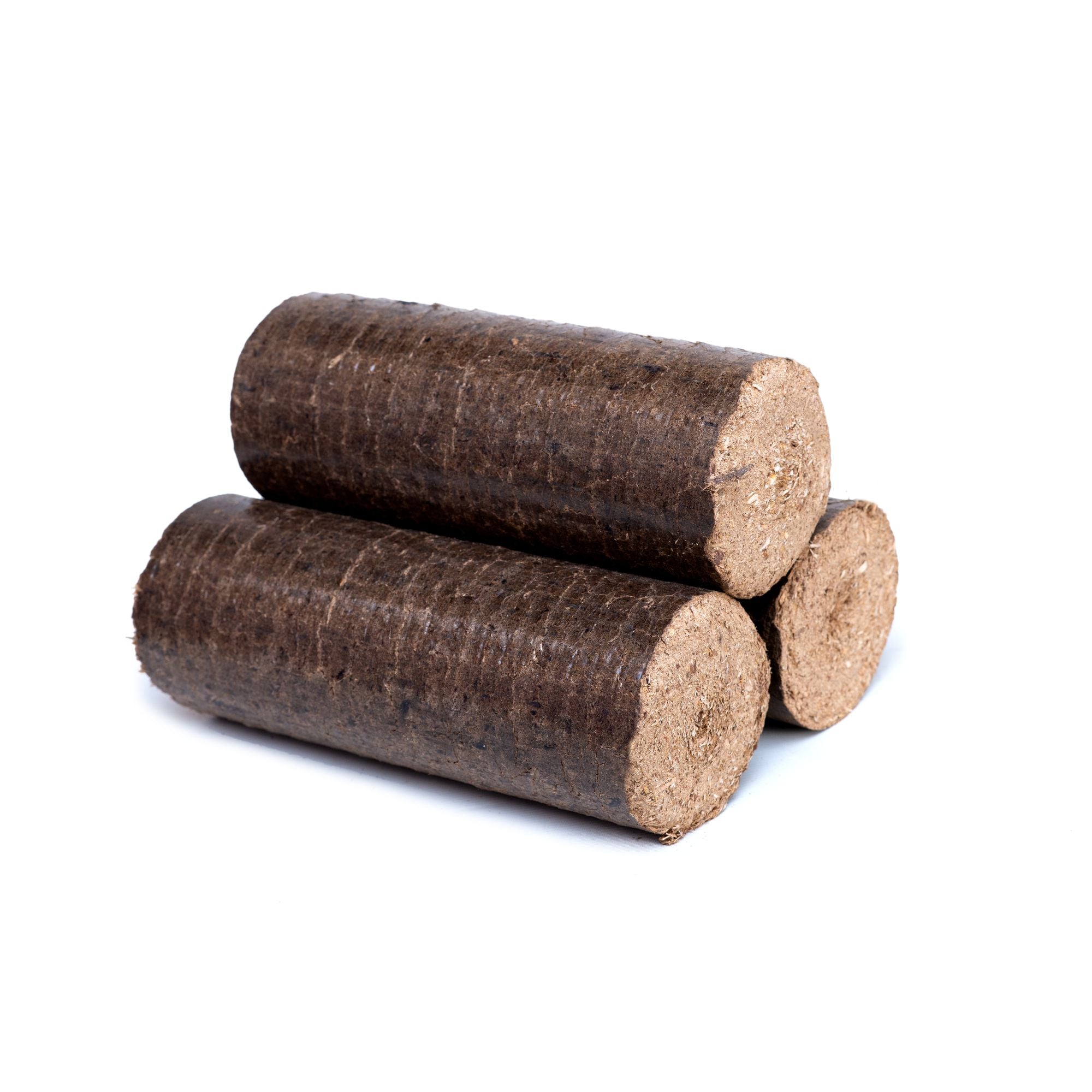 Nestro wood briquettes (round) 10 kg pack