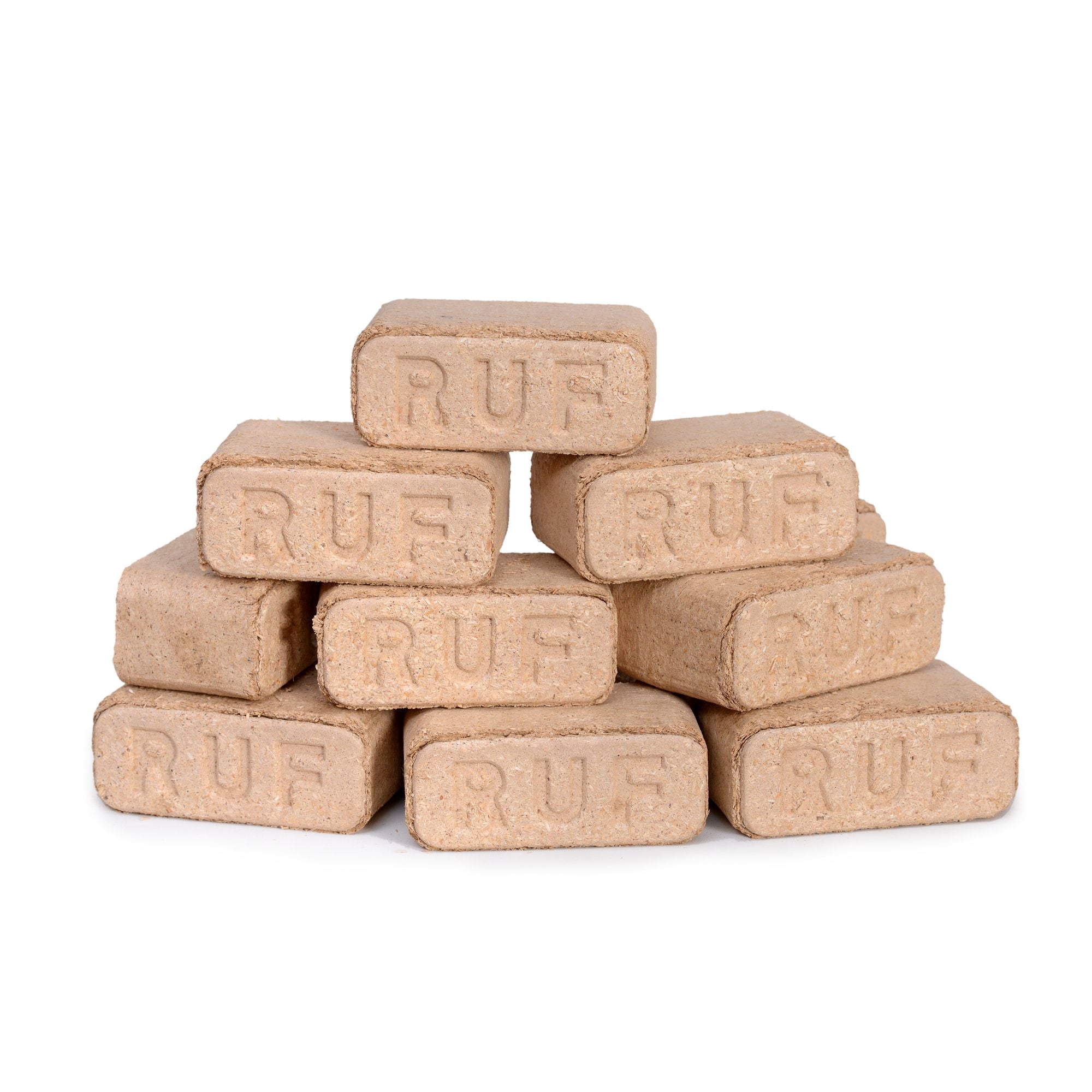 Holzbriketts RUF aus Buchenholz 10 Kg Packung