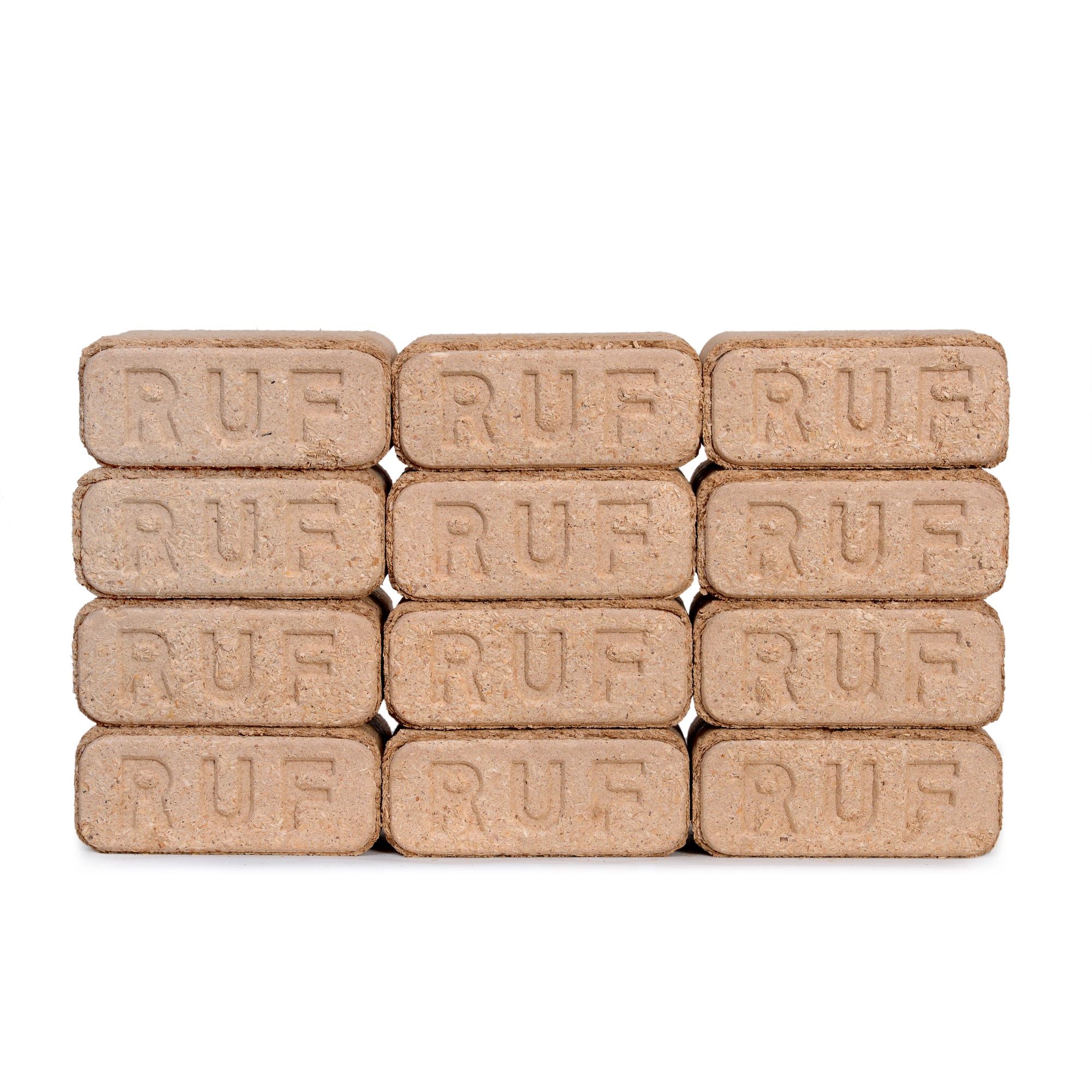 Holzbriketts RUF aus Buchenholz 10 Kg Packung
