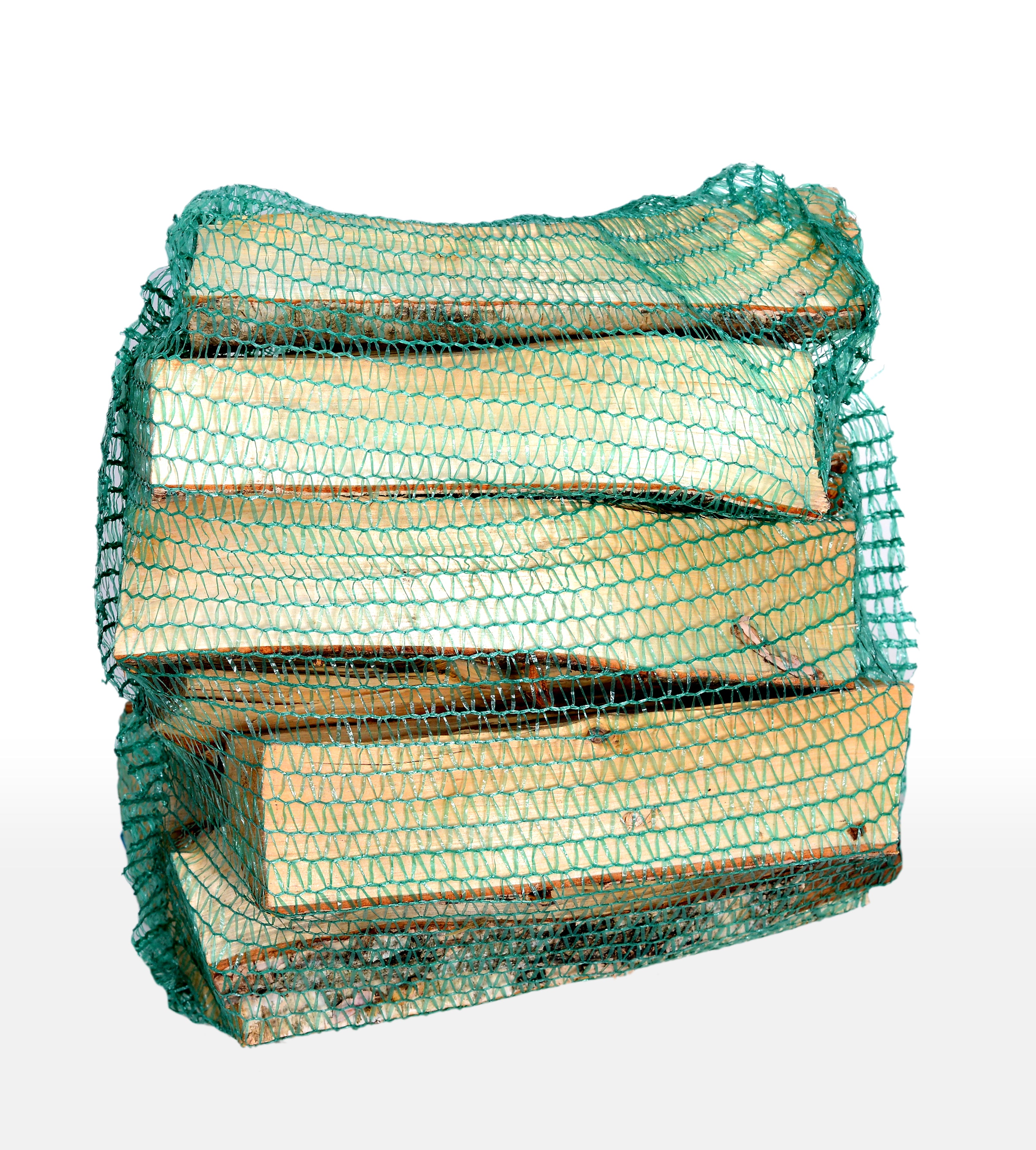 Kaminholz Laubholz-Mix, kammergetrocknet, im Netzsack 12,5 dm³