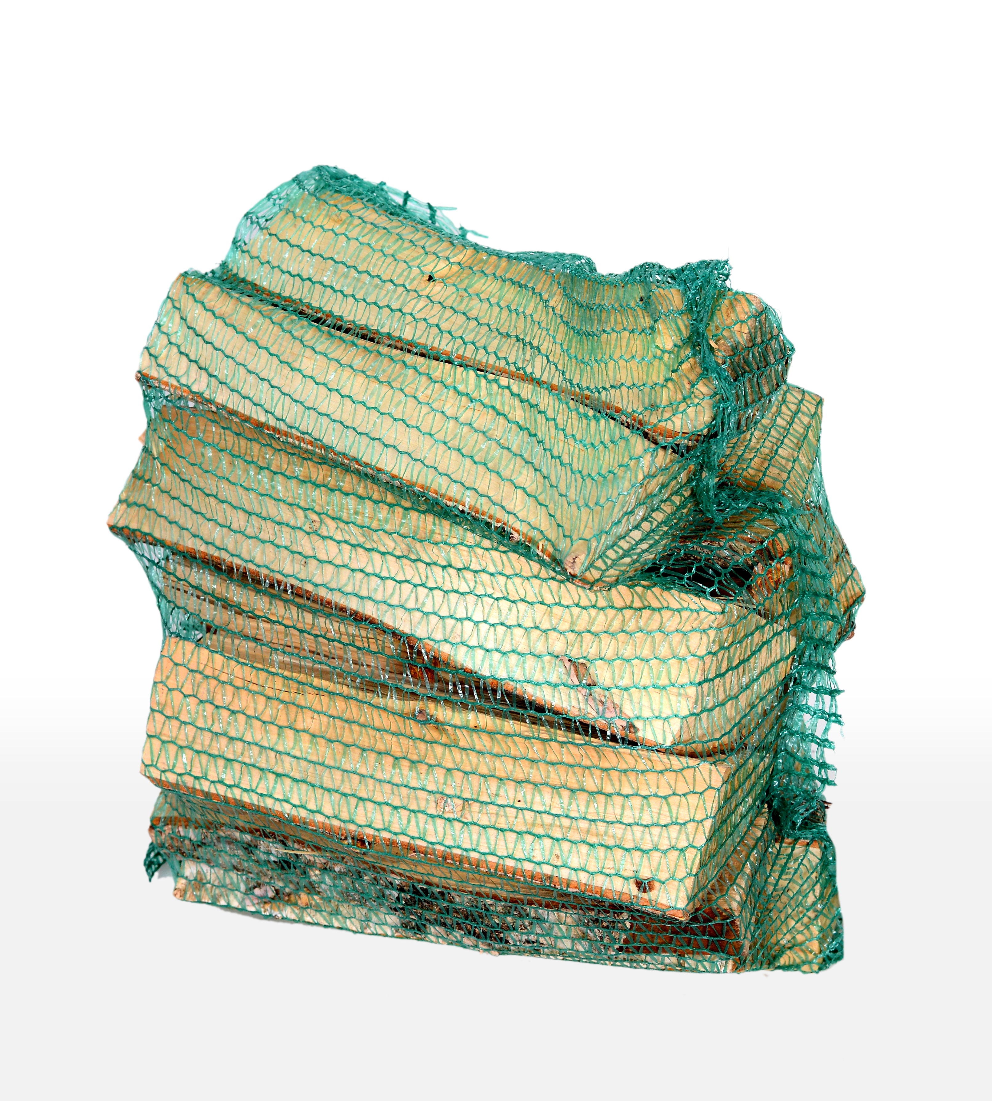 Kaminholz Laubholz-Mix, kammergetrocknet, im Netzsack 12,5 dm³