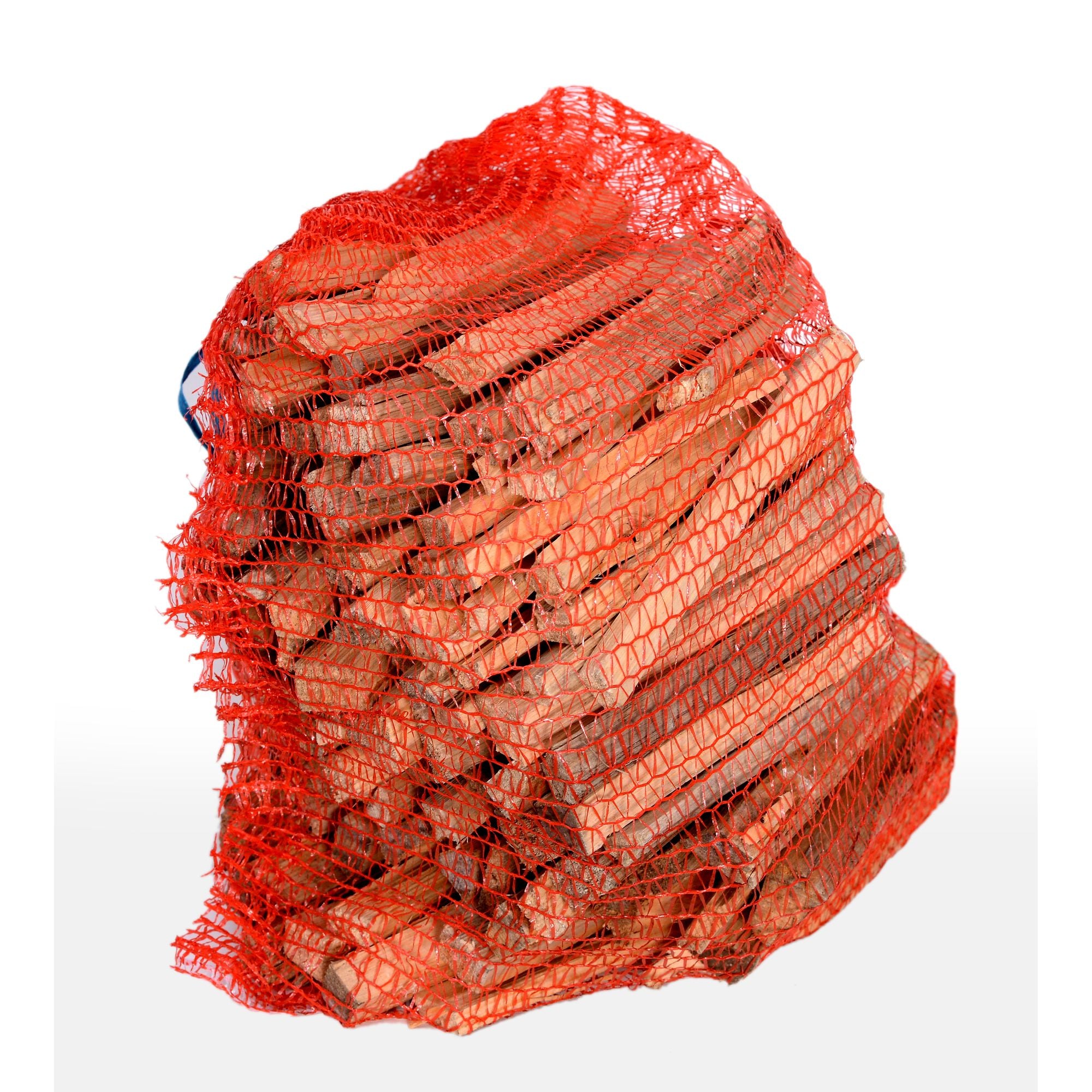 Kindling wood, 5 dm³ in a net bag, made of softwood