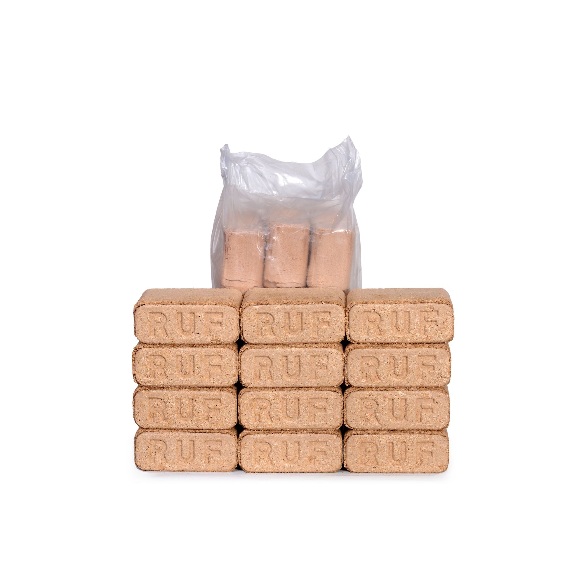 Holzbriketts RUF aus Buchenholz 10 Kg Packung