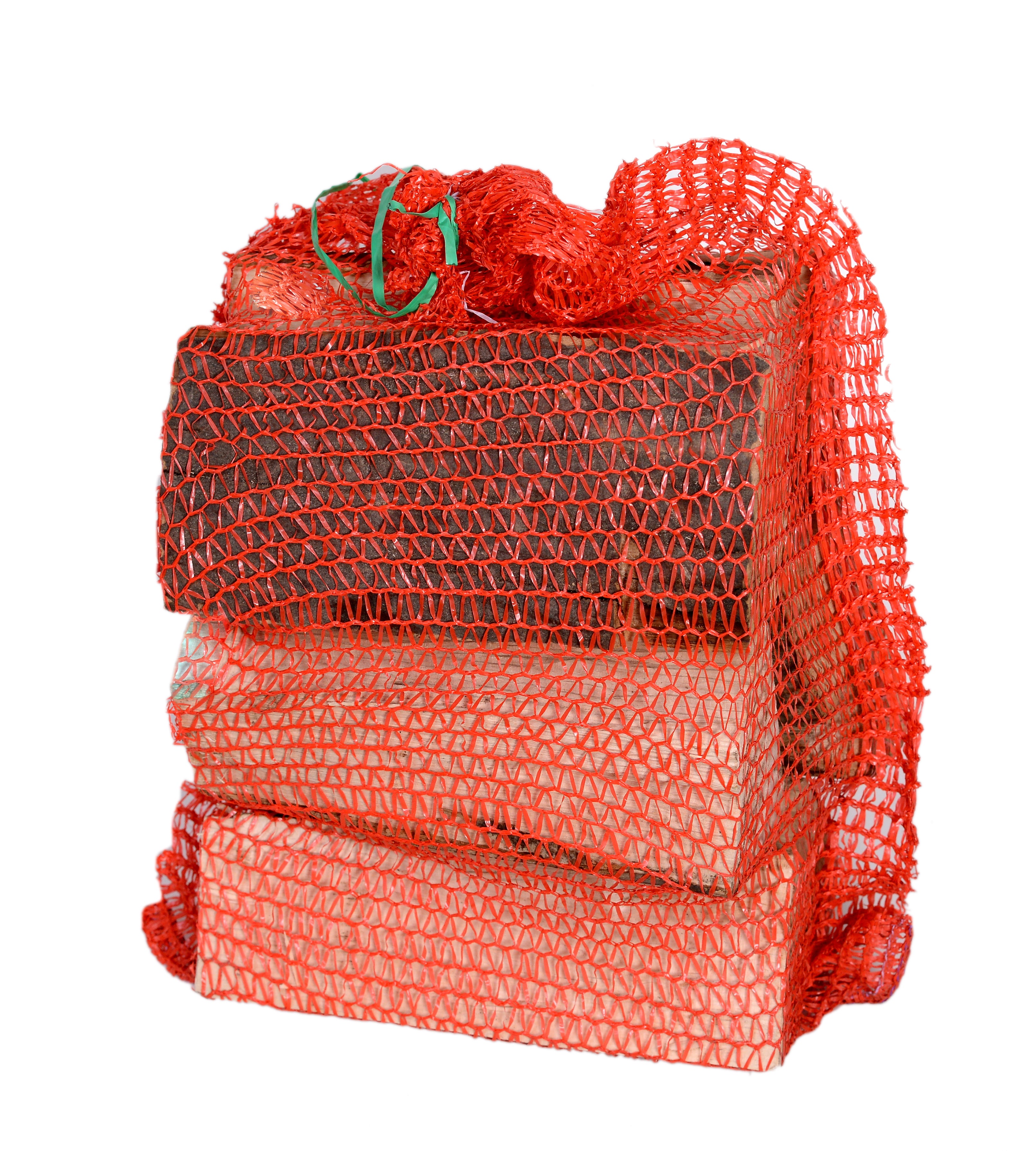 Kaminholz Laubholz-Mix, kammergetrocknet, im Netzsack  12,5 dm³