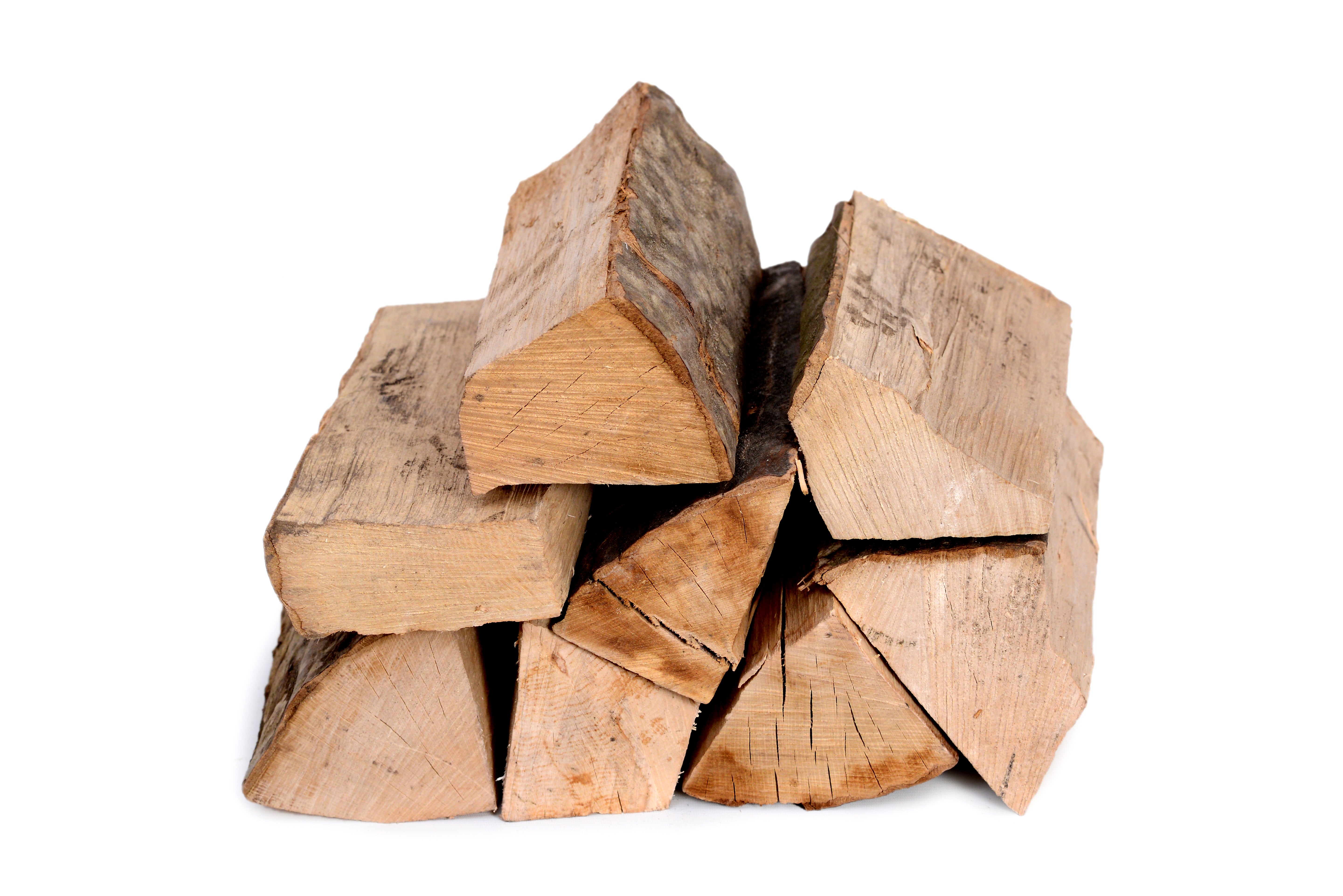 Kaminholz Laubholz-Mix, kammergetrocknet, im Netzsack  12,5 dm³