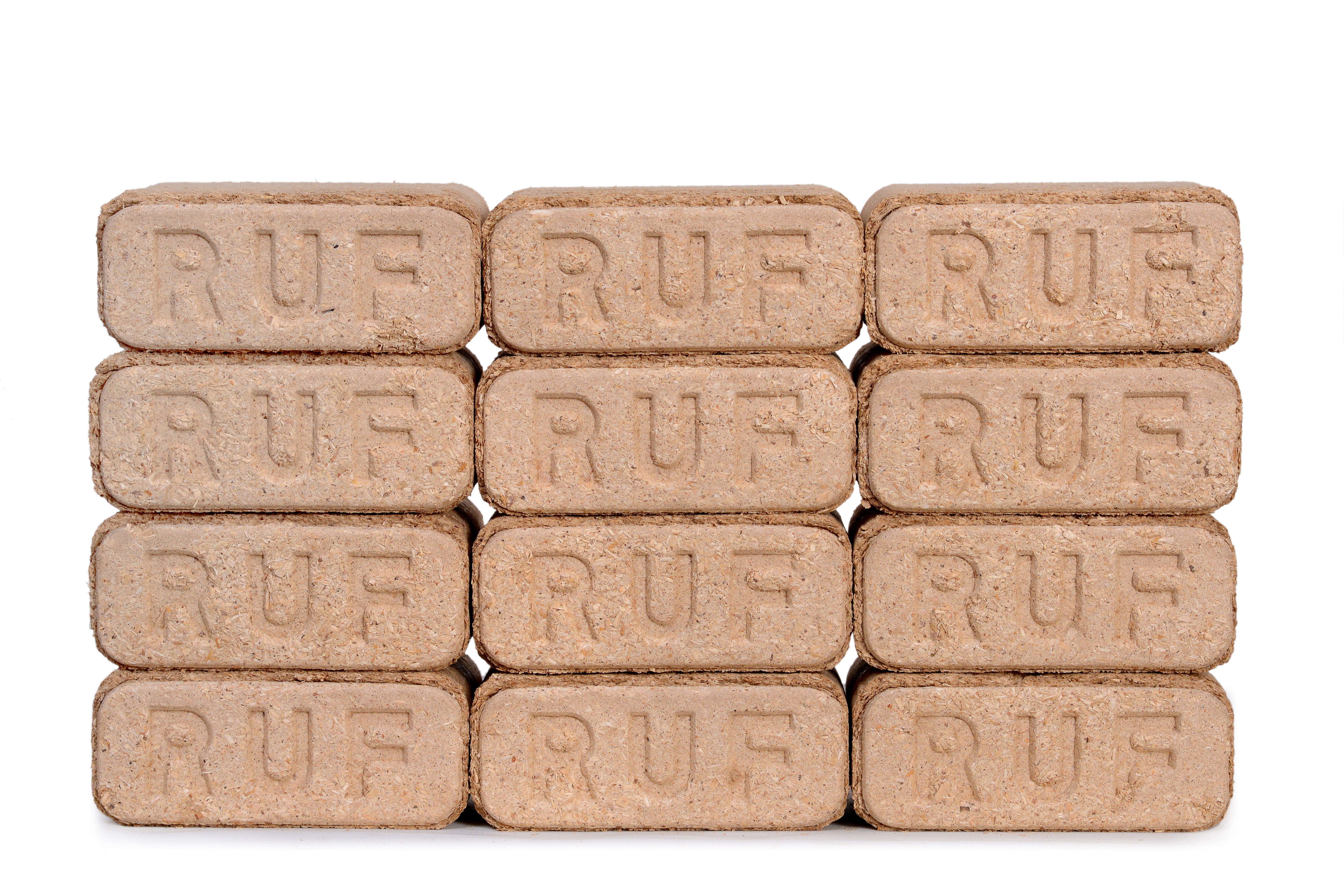 Holzbriketts RUF aus Buchenholz