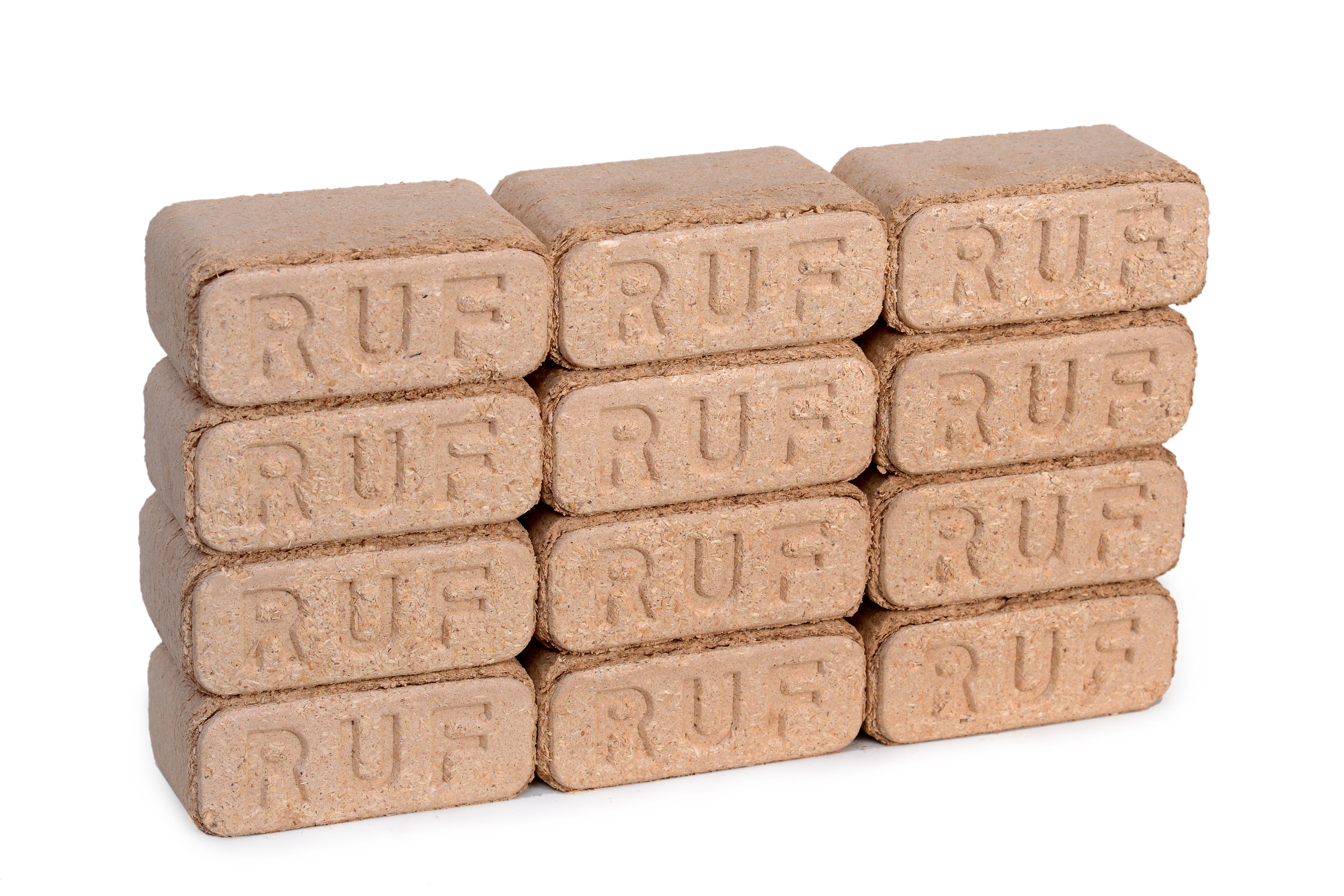 Holzbriketts RUF aus Buchenholz