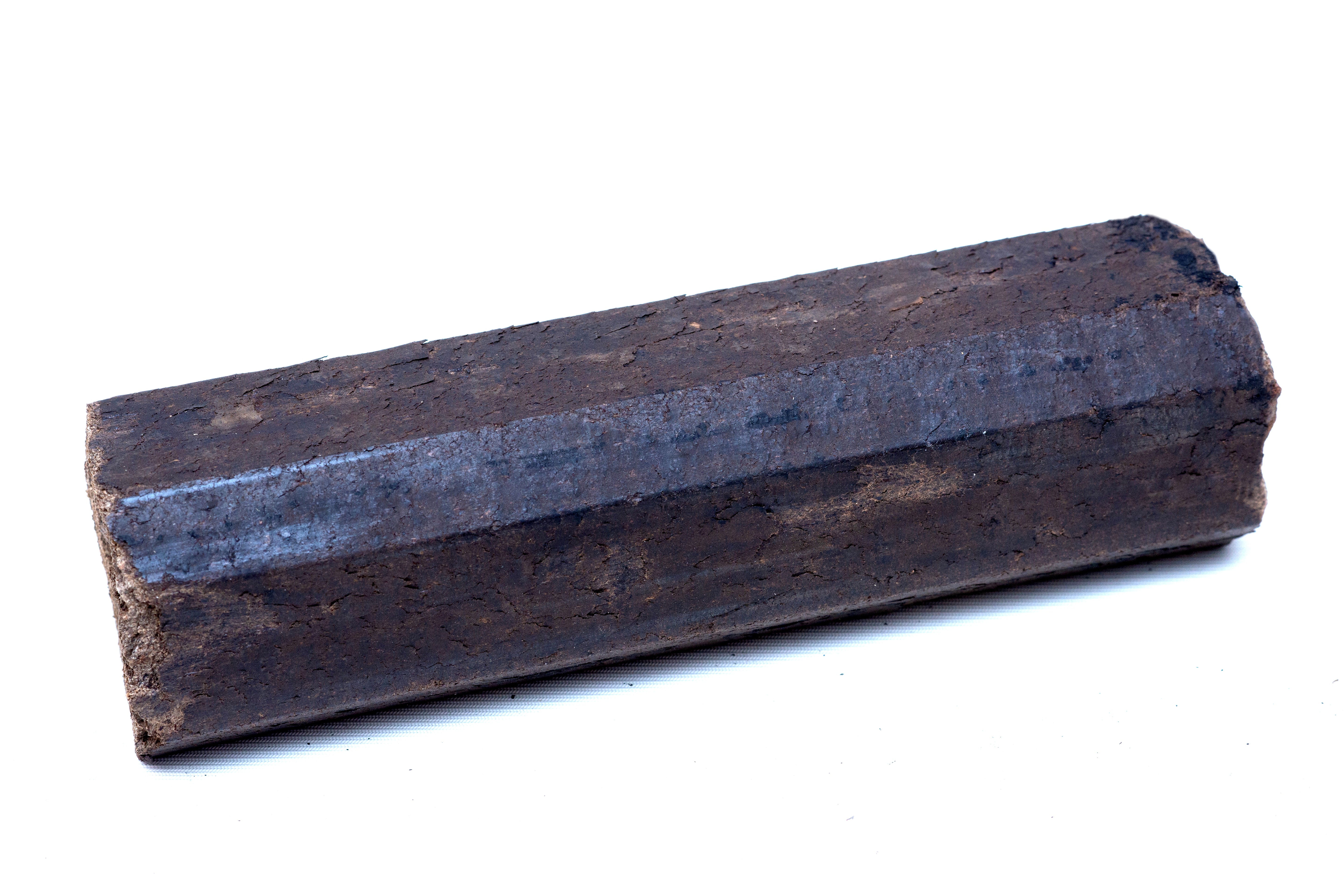 Holzbriketts PiniKay aus Eiche, 8 eck. Form