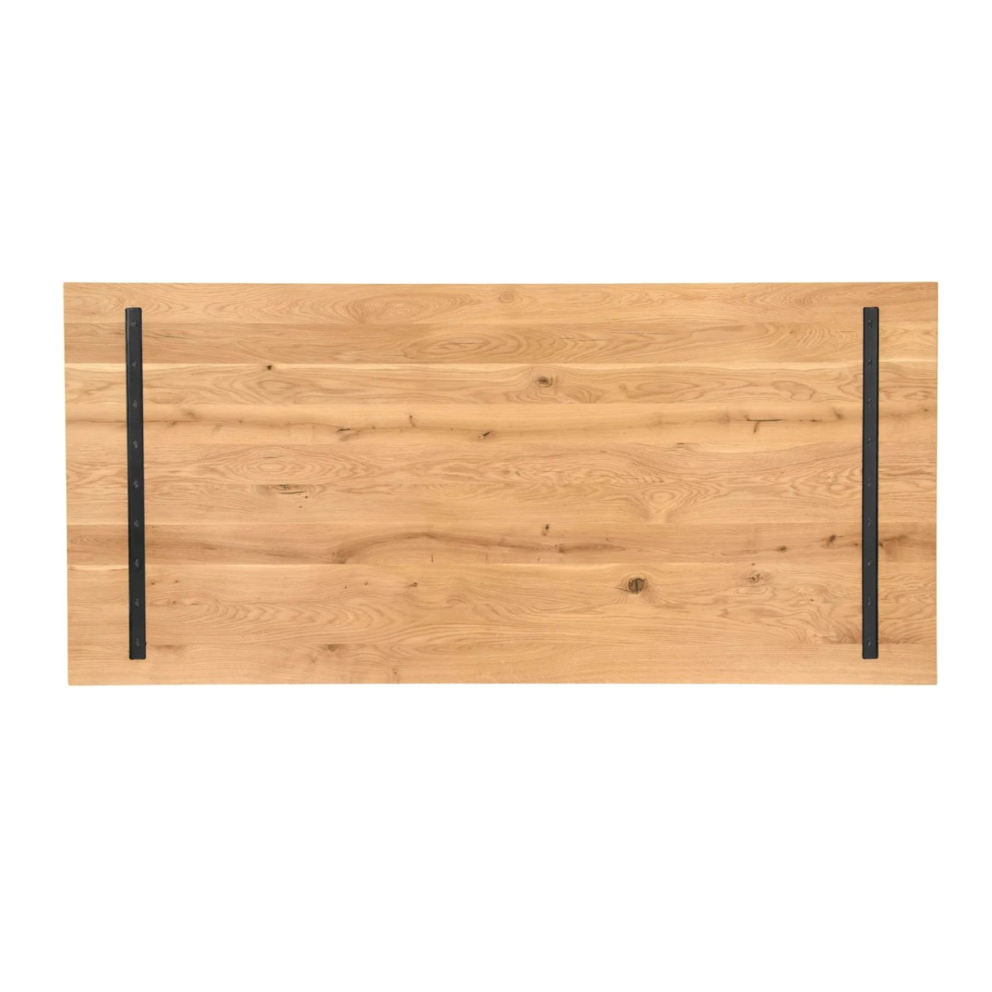 Tischplatte Eiche massiv 4 cm,  in 140-240 cm Länge,  mit Baumkante oder gerade Kante , Kratzfest & natürlich geölt, Hochwertige Massivholzplatte