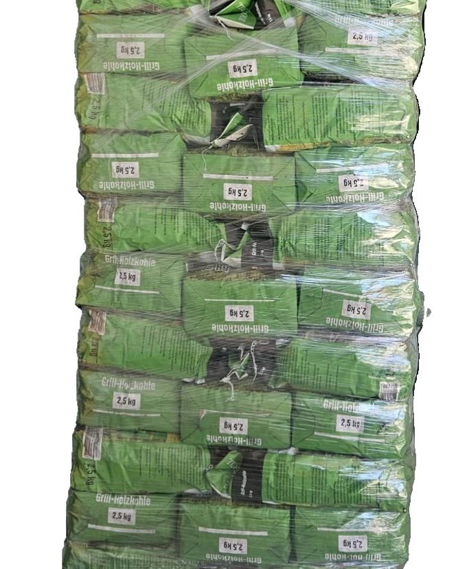 BIOGRILL® Grill-Holzkohle 2,5 kg aus Buche, Eiche, Esche
